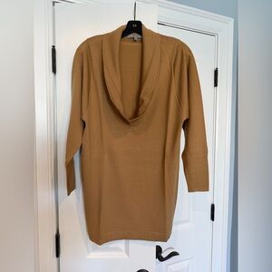 Classiques Entier Tan Cowl Neck Sweater